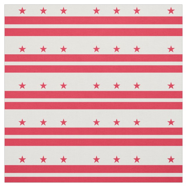 Tela Bandera del estado de Washington DC (Retal)