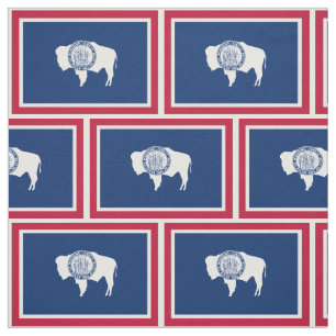 Tela Bandera del estado de Wyoming