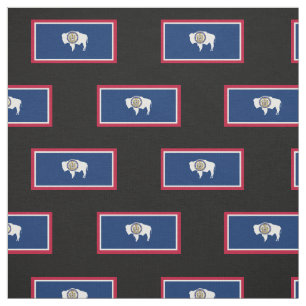 Tela Bandera del estado de Wyoming