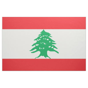 Tela Bandera del Líbano