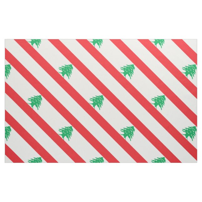Tela Bandera del Líbano (Yarda)