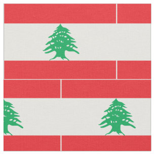 Tela Bandera del Líbano