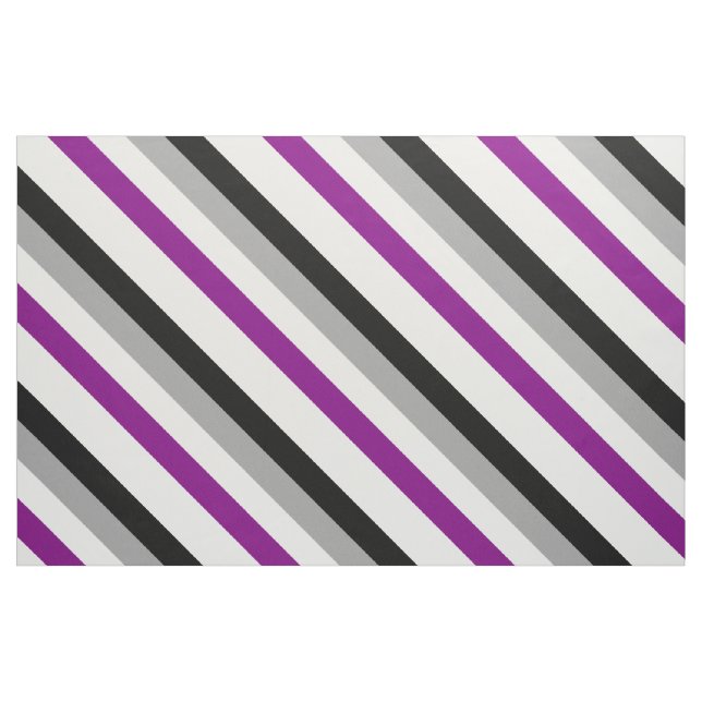 Tela Bandera del Orgullo Asexual (Yarda)