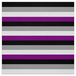 Tela Bandera del orgullo asexual LGBTQ