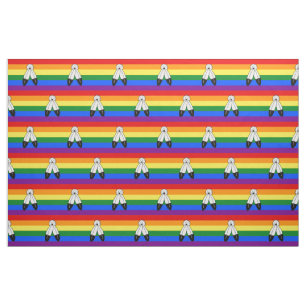 Tela bandera del orgullo de dos espíritus de SlipperyJo