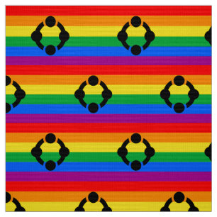 Tela Bandera del Orgullo de Niche Arcoíris