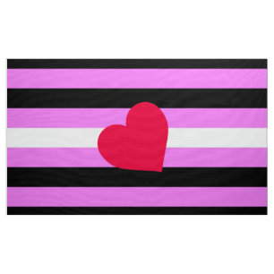 Tela Bandera del Orgullo del Chica de cuero