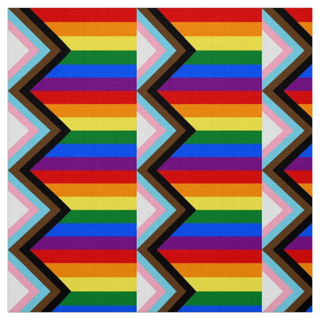 Tela Bandera del Orgullo del Progreso LGBTQ+ (Retal)