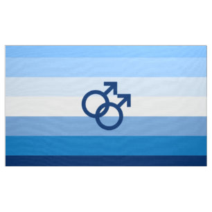 Tela Bandera del Orgullo Gay Masculino MLM