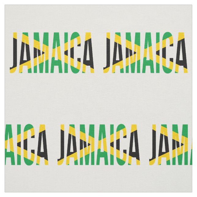 Tela Bandera Del Orgullo Jamaiquino De Jamaica (Retal)