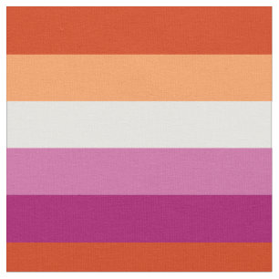Tela Bandera del Orgullo Lesbiano