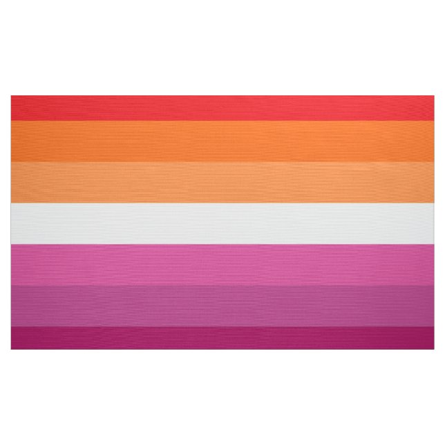 Tela Bandera del Orgullo Lesbiano (atardecer) (Yarda)