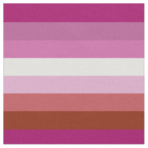 Tela Bandera del Orgullo Lésbico con lápiz labial