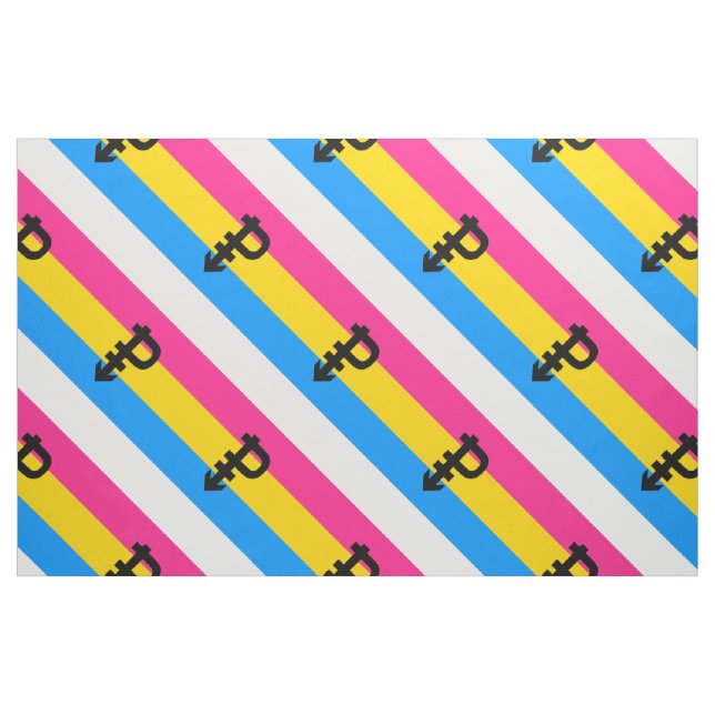Tela Bandera del Orgullo Pansexual (Yarda)