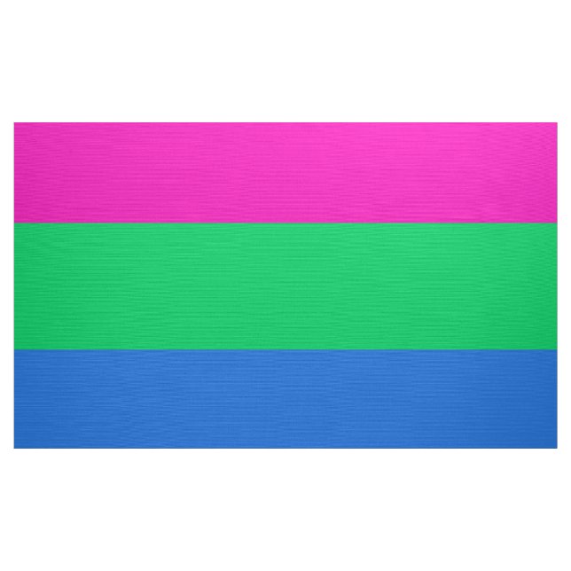Tela Bandera del Orgullo Polisexual (Yarda)