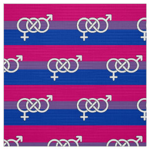 Tela Bandera del Símbolo de Orgullo Bisexual