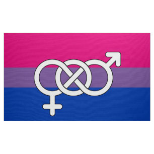 Tela Bandera del Símbolo de Orgullo Bisexual