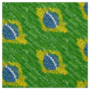 Tela Bandera del texto del Brasil