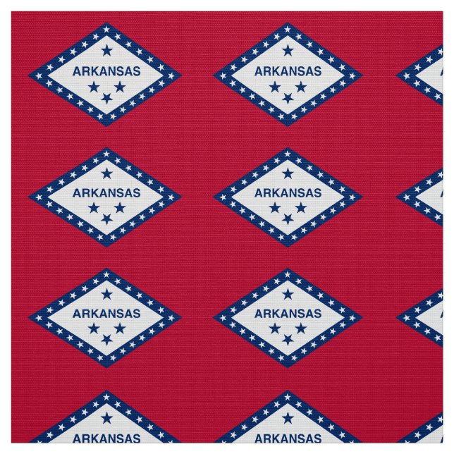 Tela Bandera estatal de Arkansas (Retal)