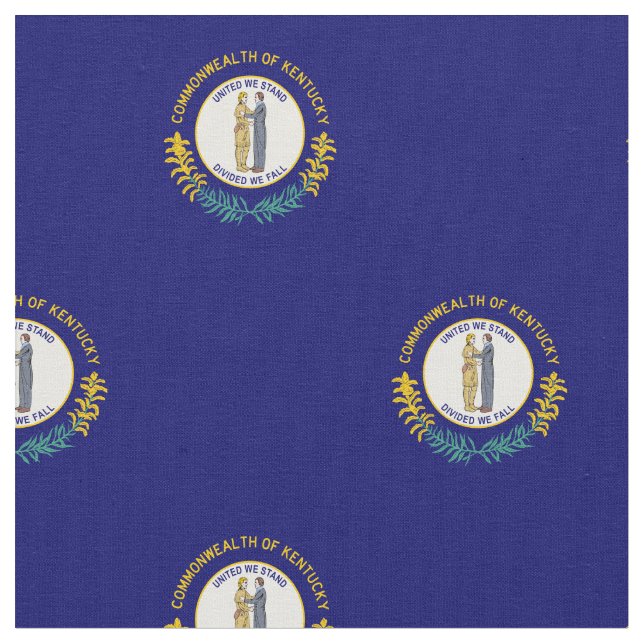Tela Bandera estatal de Kentucky (De cerca)