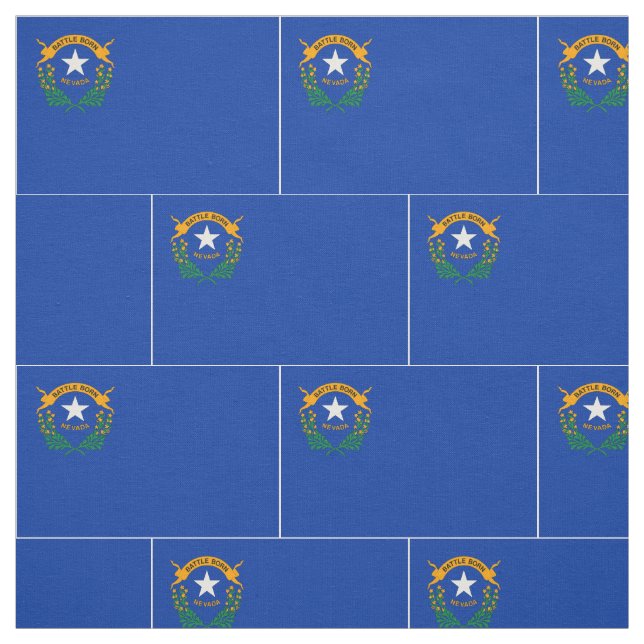 Tela Bandera Estatal de Nevada (Retal)