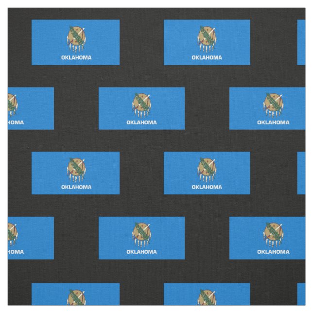 Tela Bandera estatal de Oklahoma (Retal)