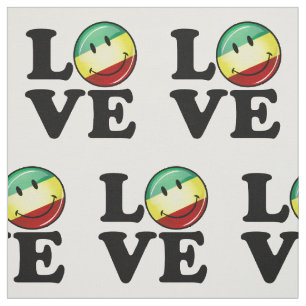 Tela Bandera feliz de Rasta del amor de Rastafarian