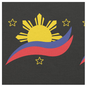 Tela Bandera filipina de Pinoy de Filipinas