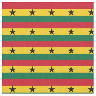 Tela Bandera ghanesa y tela/moda ghanesa