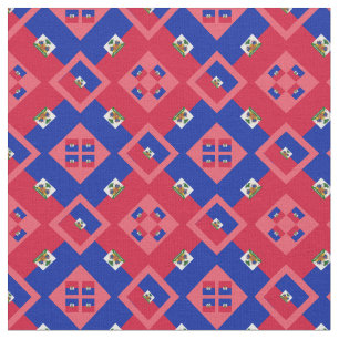 Tela Bandera haitiana y moda haitiana fabricada PNK