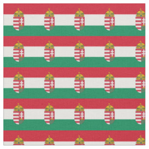 Tela Bandera húngara, Emblem y Hungría, moda y deport