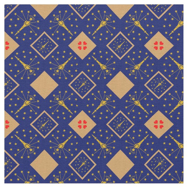 Tela Bandera Indiana e indumentaria de moda/moda (De cerca)