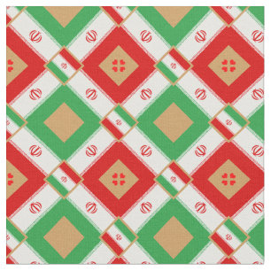 Tela Bandera iraní e Irán: moda trendy