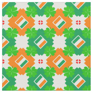 Tela Bandera irlandesa e Irlanda Tela/Shamrock
