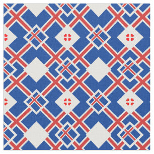 Tela Bandera islandesa e Islandia de moda trendy
