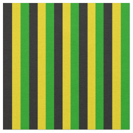 Tela Bandera jamaiquina a rayas