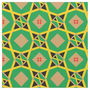 Tela Bandera jamaiquina y moda de moda jamaicana