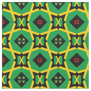 Tela Bandera jamaiquina y moda de moda jamaicana