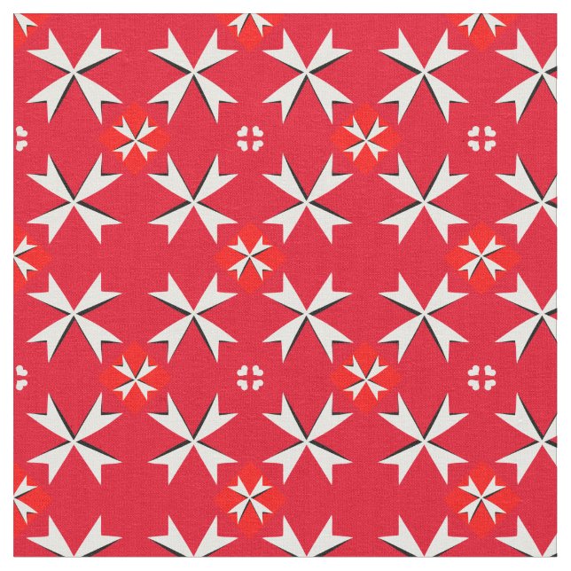 Tela Bandera maltesa trendy/moda (De cerca)