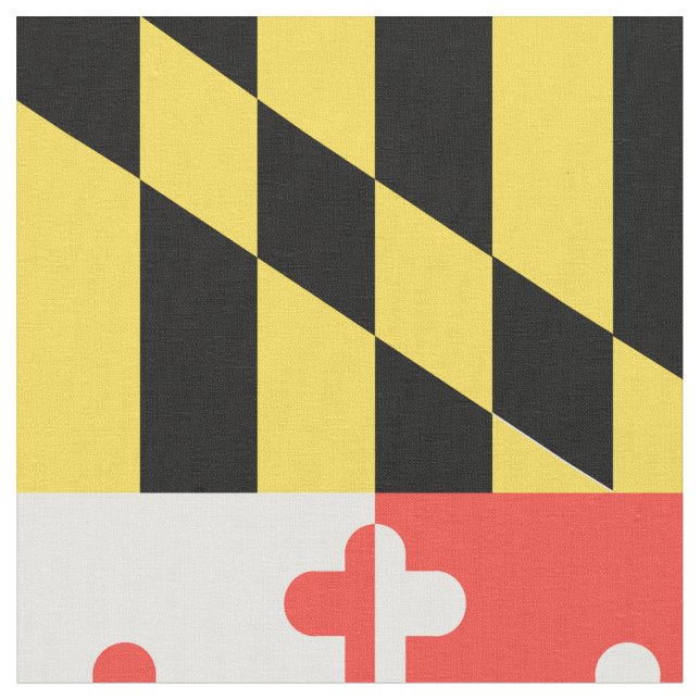 Tela Bandera MARYLAND 7x10 (De cerca)