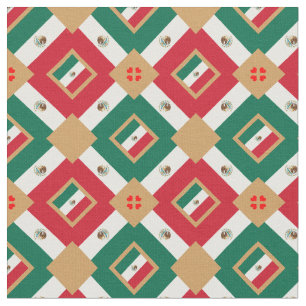 Tela Bandera mexicana y moda mexicana de moda textil