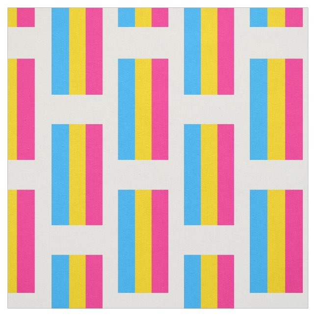 Tela Bandera Pansexual del orgullo (Retal)
