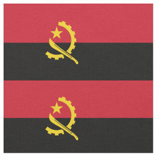 Tela Bandera patriótica angoleña