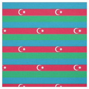 Tela Bandera patriótica de Azerbaiyán
