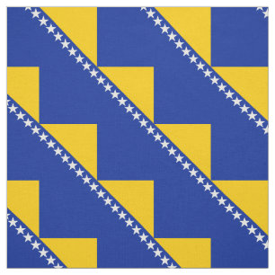 Tela Bandera patriótica de Bosnia Herzegovina