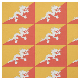 Tela Bandera patriótica de Bután
