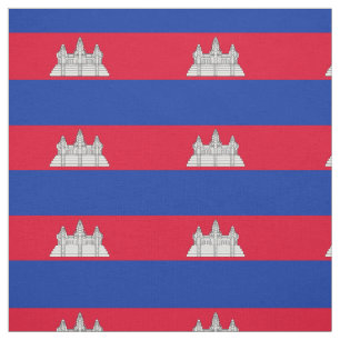 Tela Bandera Patriótica De Camboya