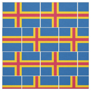 Tela Bandera patriótica de las Islas Åland