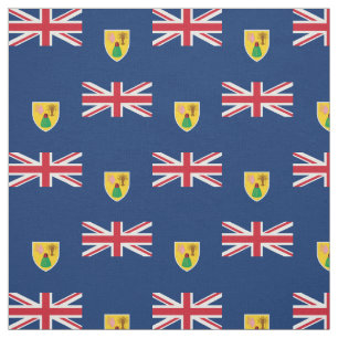 Tela Bandera patriótica de las Islas Turcas y Caicos