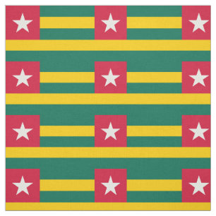 Tela Bandera patriótica de Togo